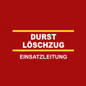 Durst Löschzug T-Shirt bedrucken