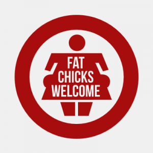 Fat Chicks Welcome T-Shirt bedrucken