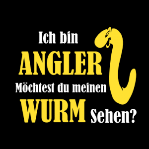 Ich bin Angler T-Shirt bedrucken