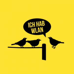 Ich hab Wlan T-Shirt bedrucken