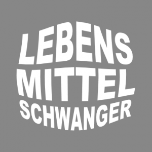 Lebensmittelschwanger T-Shirt bedrucken