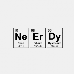 NEERDY Periodensystem T-Shirt bedrucken