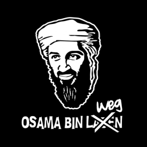 Osama bin weg T-Shirt bedrucken