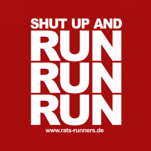 Shut up and run run run T-Shirt bedrucken