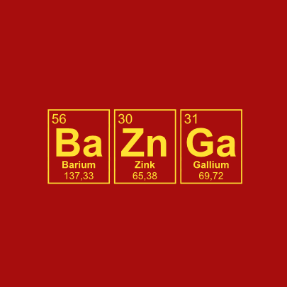 BaZnGa Periodensystem