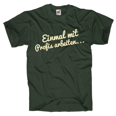 Einmal mit Profis arbeiten... Shirt online mit dem Shirtdesigner gestalten