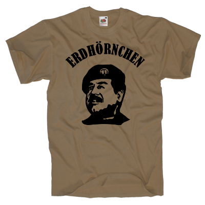 Erdhörnchen Saddam Shirt Shirt online mit dem Shirtdesigner gestalten