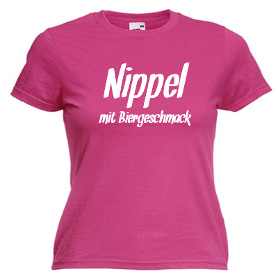 Nippel mit Biergeschmack Shirt online mit dem Shirtdesigner gestalten