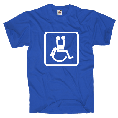 Sex im Rollstuhl T-Shirt Shirt online mit dem Shirtdesigner gestalten